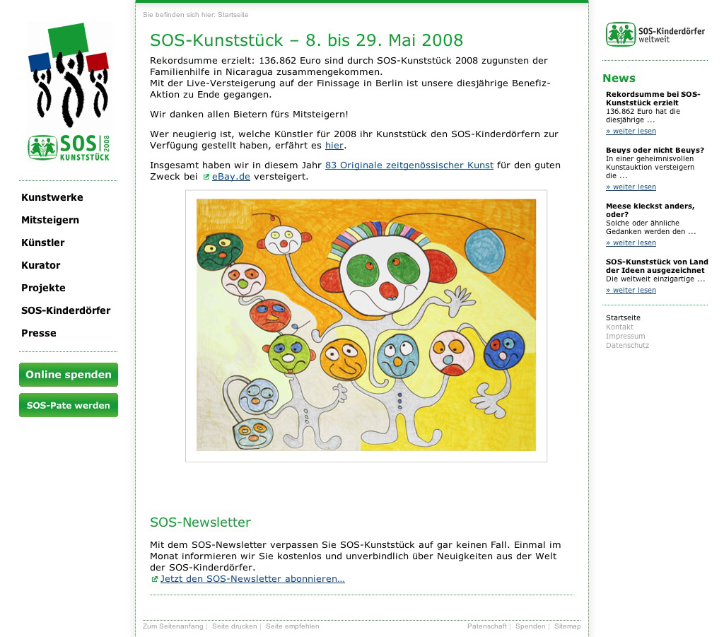 SOS-Kunststück 2008
