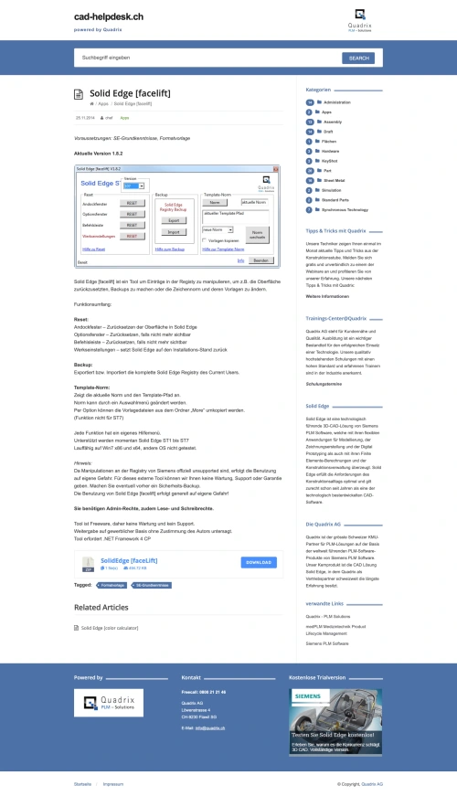 CAD Helpdesk