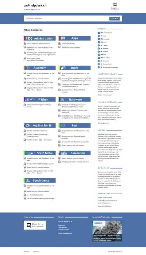 CAD Helpdesk