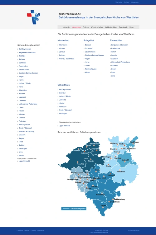 Gehörlosenseelsorge in der Evangelischen Kirchen von Westfalen