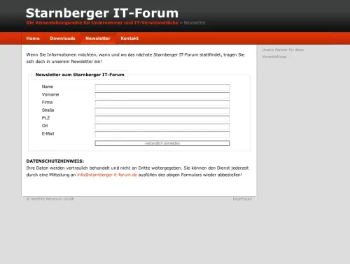 Starnberger IT-Forum