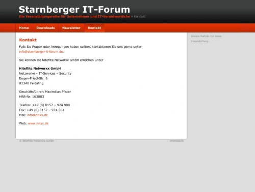 Starnberger IT-Forum