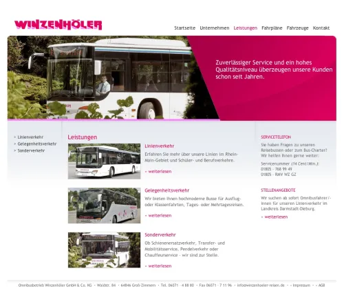 Omnibusbetrieb Winzenhöler